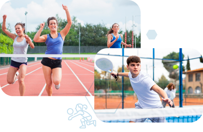 Competición de atletismo organizada por un club deportivo – Deporte local