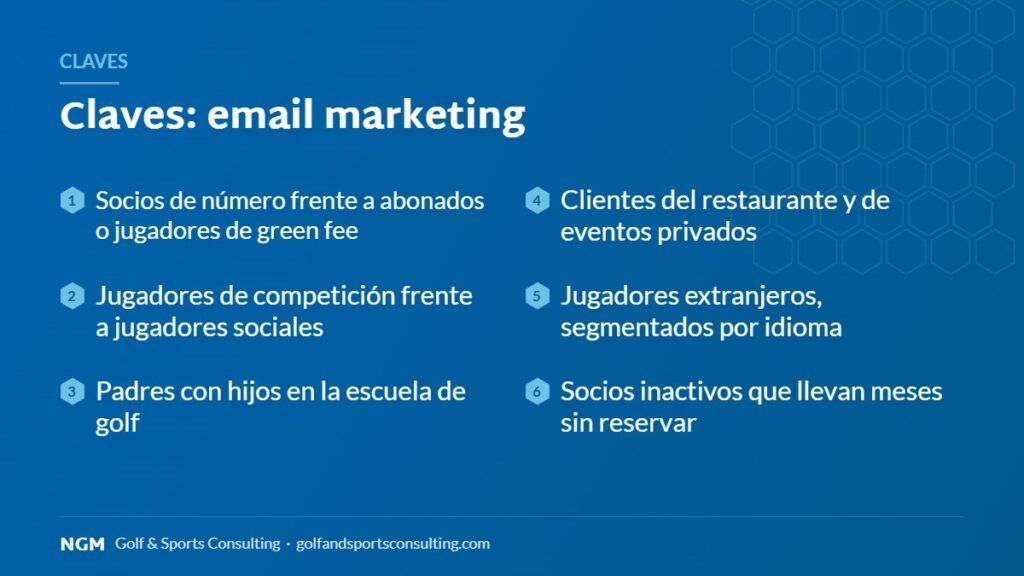 Claves de email marketing – infografía NGM