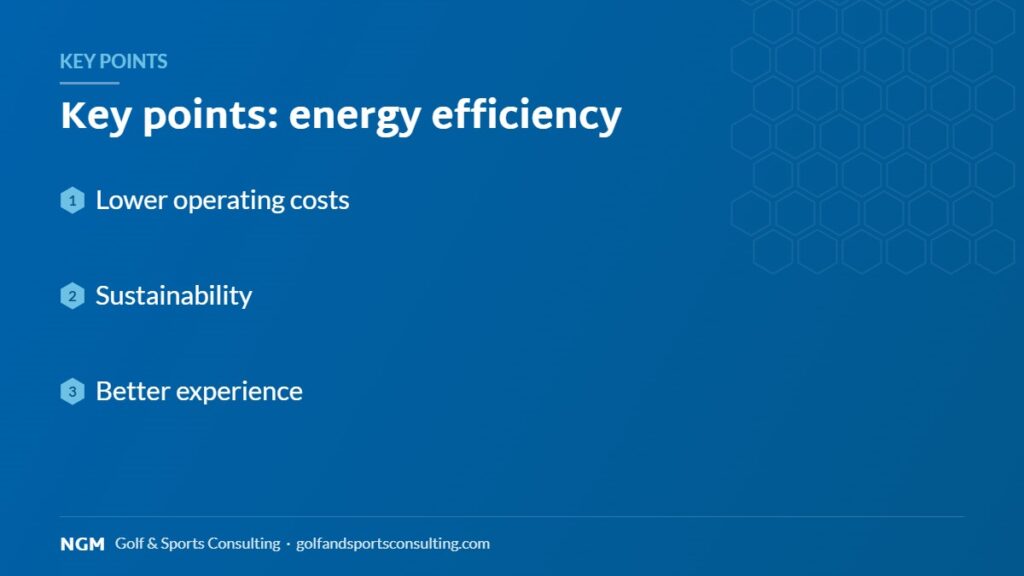 Key points of energy efficiency – infographic